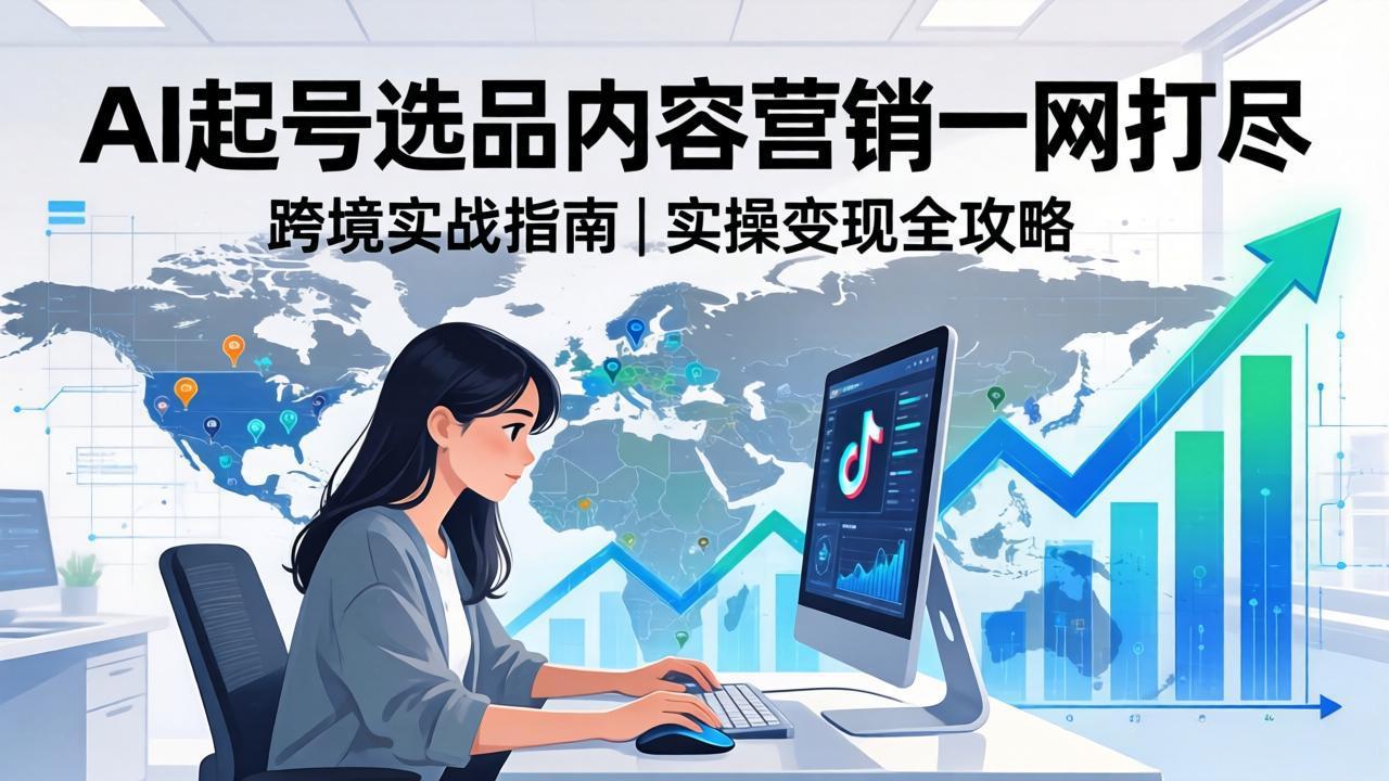 ��17824�ڣ�2026 TikTok �羳AIʵ�٣��������������ȫ���̣�AI���ѡƷ����Ӫ��һ����